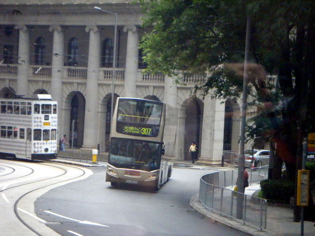 이층버스 - 풍경; double-decker bus; Hong Kong; 