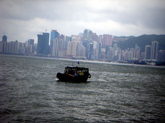  - 홍콩; 풍경; 바다; ship; Hong Kong; 