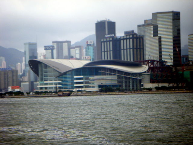 홍콩 풍경 (오페라하우스) - 홍콩; 풍경; cityscape; Hong Kong; 